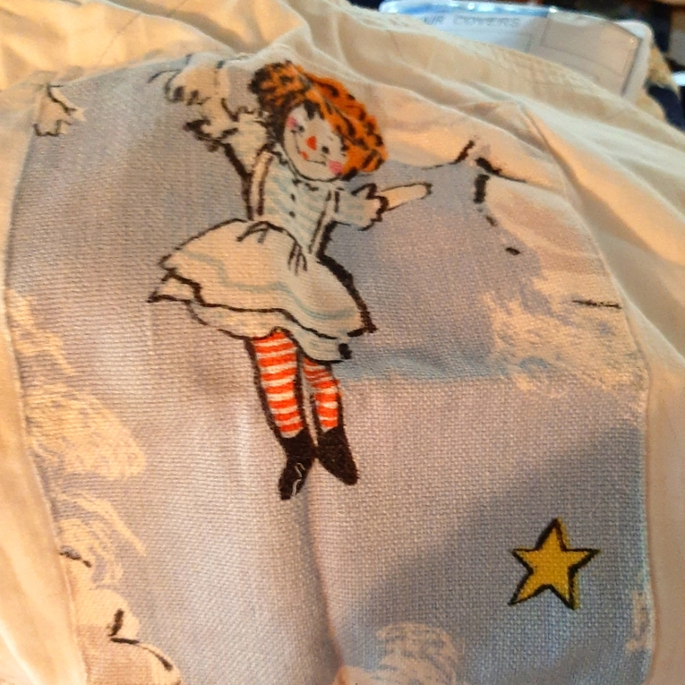 Antique raggedy and cloth
